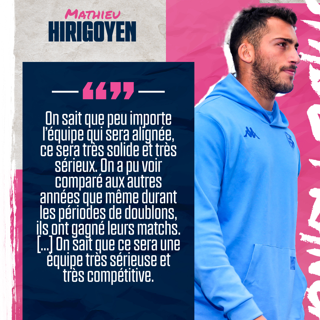 SFParisRugby's tweet photo. ๐ช Le grand Toulouse
๐ค Un effectif sรฉrieux et compรฉtitif
โ๏ธ Encore en course sur 2 tableaux
๐ Le leader toulousain vu par nos Soldats Roses lors de la derniรจre confรฉrence de presse ๐ฅ
#CABSFP