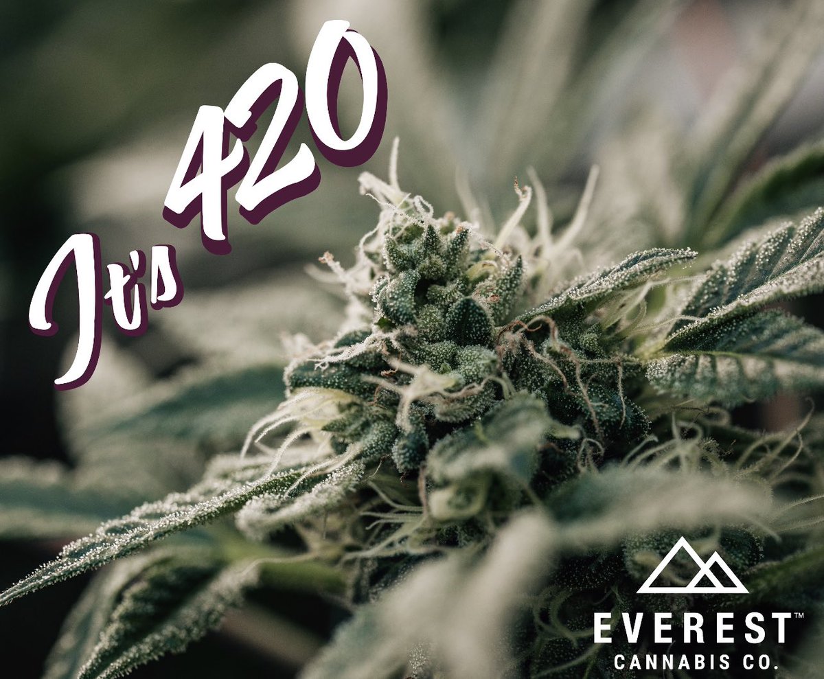 IT’S 420 !!!!

Come Celebrate with Everest 

$180 Ounces, $4.20 Prerolls and Wynk, Cartridges BOGO 50% off, 20% off Edibles and Topicals, AND AT 4:20pm get a preroll OR Wynk for a PENNY!

You don’t want to miss it!