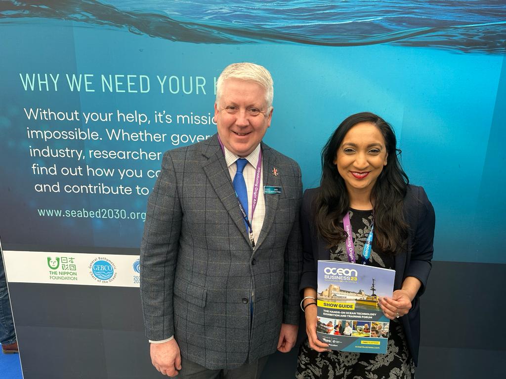 seabed2030's tweet image. What a week at #OceanBusiness23! Thank you to everyone who stopped by to say hello and discuss the importance of #seabedmapping

#UnitedWeDiscover #JointheMission #Seabed2030 #Partnerships

@IHOhydro @gebcobathymetry @NipponF_pr @UNOceanDecade @IocUnesco