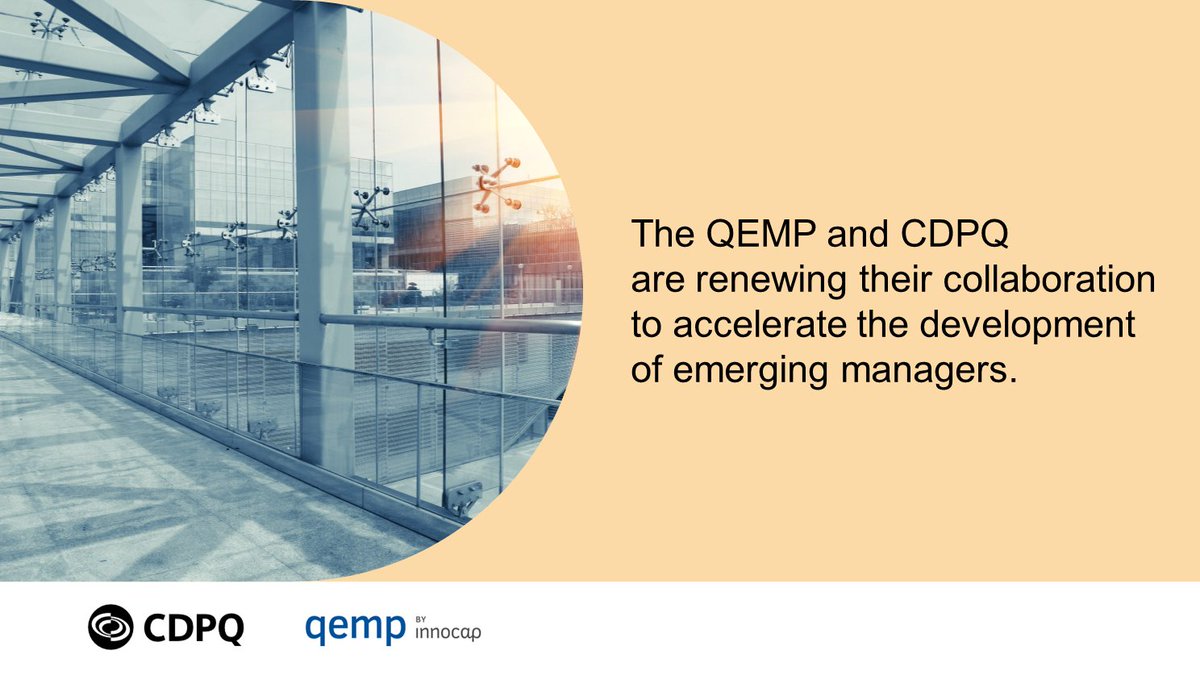 CDPQ reiterates its support for the QEMP to ensure the program’s long-term viability and to support the growth of emerging manager firms and Québec’s financial ecosystem. bit.ly/40nTJR2