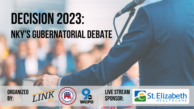 Next week, we are partnering with <a href="/WCPO/">WCPO 9</a> and the Kenton Co. Republican Party to host #NKY's Gubernatorial Debate on April 25 &amp; 26. This event is free but registration is required. Follow this link to secure your ticket: fb.me/e/HRMhY7t1