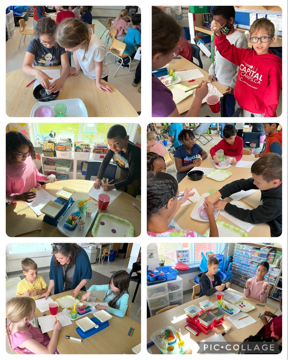 Ms_Mackie1's tweet image. The grade 2/3 students had so many questions about mass and experiments to conduct that they asked if the could work through recess. Is it really work when it is so fun and interesting? #worknotwork. @StTheresaOCSB