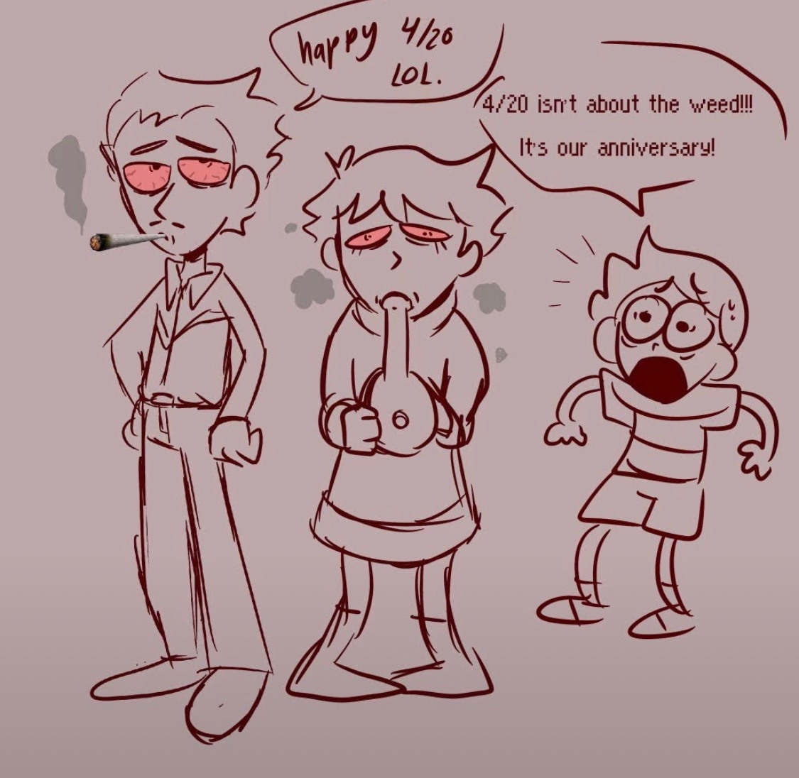cosmicsockz15's tweet photo. Well…. I found these doodles from last year’s anniversary so here’s this I guess 😭😭

#mother3 https://t.co/pbhMVjytB2