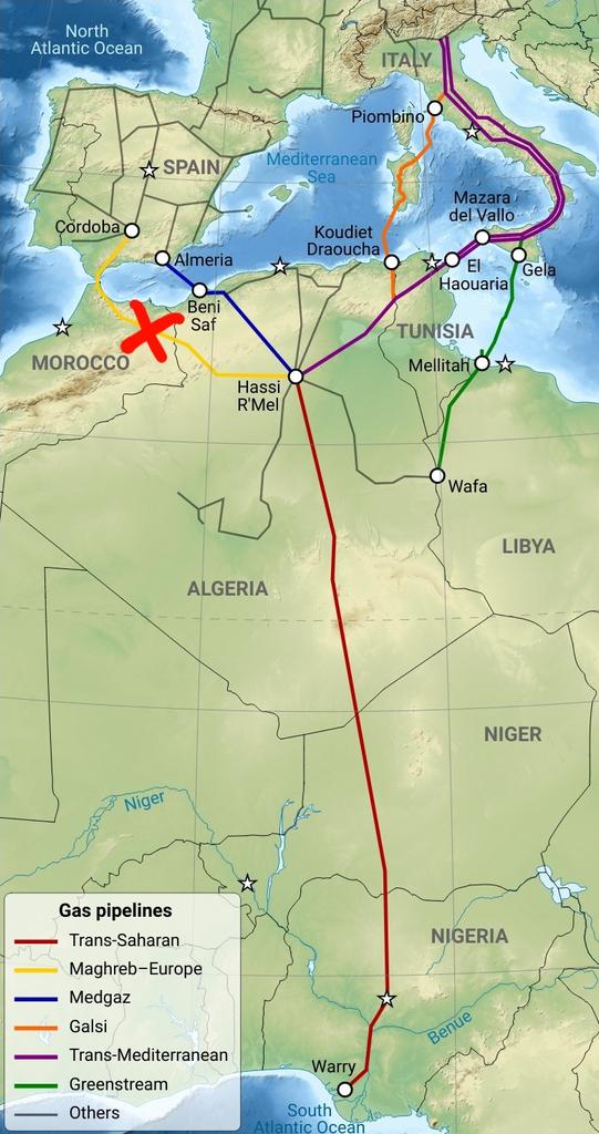 PreuveDz's tweet photo. @Le360fr 🇳🇪🇩🇿 | Le Niger, cet autre voisin de l’Algérie qui va beneficier du gaz algerien avec le gazoduc transsaharien https://t.co/Lvju6BgAgi