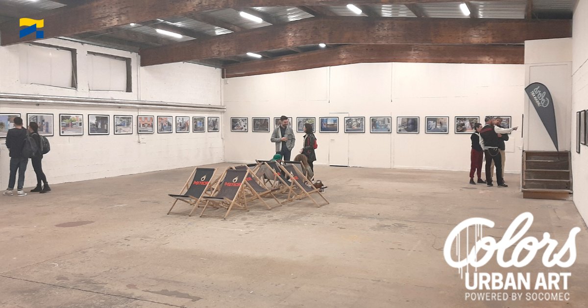 Le Colors Corner #3 continue ! Rendez-vous les 22 et 23 avril aux <a href="/LAEclaires/">Les Ateliers Eclairés</a> pour (re)découvrir cette rétrospective #photos, par Romain Goetz et Martin Bernhart, des 5 dernières années de <a href="/ColorsUrbanArt/">Colors Urban Art</a> powered by Socomec ! 🎨📷⚡
+ d’infos 👉 bit.ly/3UNhNLP