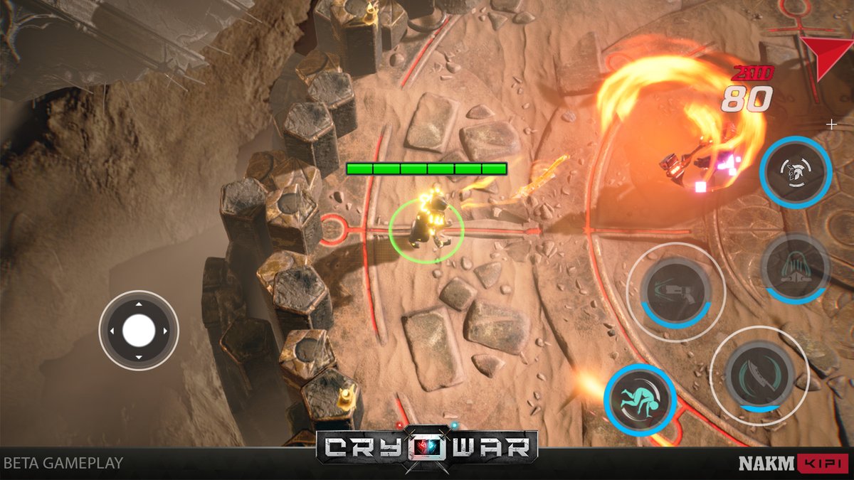 CryowarDevs's tweet photo. 🕹️ Grimshot gameplay tip #1: a balanced #CryoMark good at both melee and shooting range. His low cooldown and fast Evade ability makes him a fearsome combatant. His damaging abilities make the target more vulnerable to following attacks, so lead and be the first to strike! $CWAR https://t.co/mA1bI4zkTa