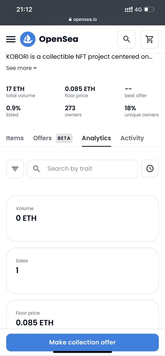 Movement of kobori after burning 460 nft
#NFT #NFTCollection #NFTThailand #NFTJapan