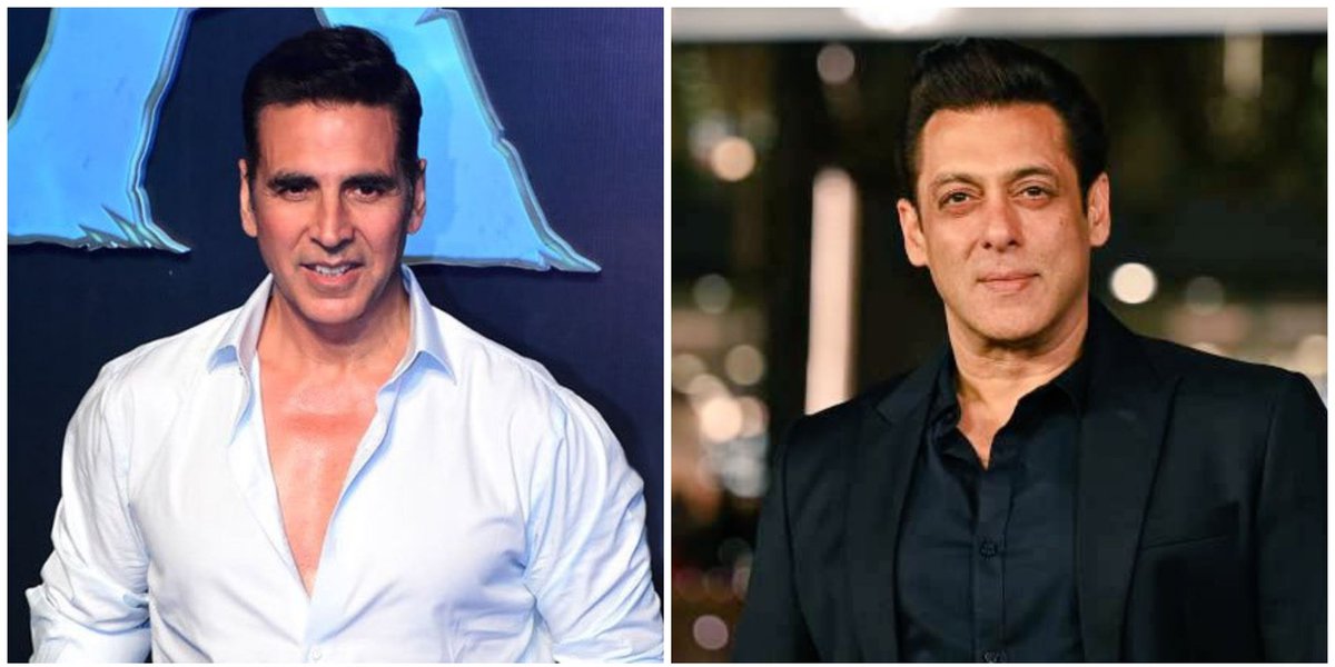 Performances in last decade :

#AkshayKumar- 15 superhits /hits 

#SalmanKhan- 5 Blockbusters 

#ShahRukhKhan- Only flops and disasters whole decade and call semihit as success 

Always with Khiladi @akshaykumar and All the best #EidWithBhaijaan tomorrow from Akki fans for KBKJ