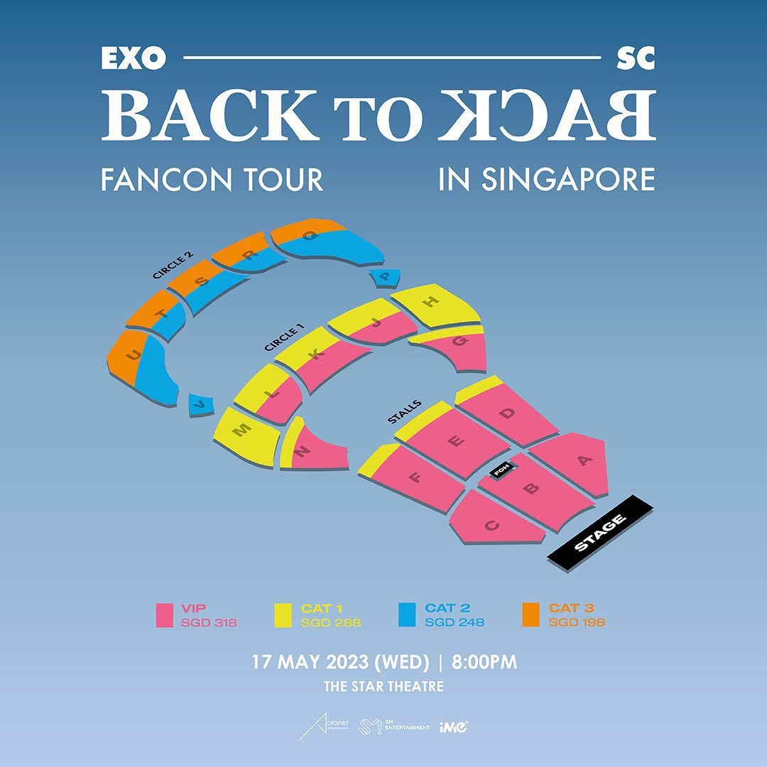 lyxc_'s tweet photo. WTS/NFT 
EXO BACK TO BACK FANCON TICKET SG
- VIP section C row Q!
- $280 (selling at a loss original $318)
- meetups and mailing avail

#EXOSCinSG #BACKTOBACKinSG #EXOSC #EXOSC_BackToBack https://t.co/0KIaPb7MgY