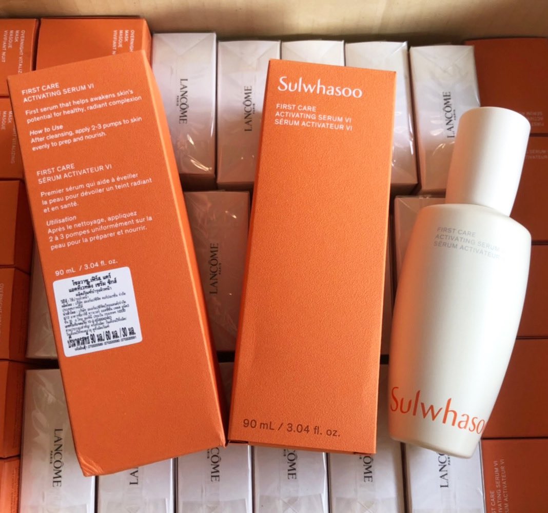 Obsessed_skins's tweet photo. 🍒พร้อมส่ง🍒 Sulwhasoo First Care Activating Serum VI
🔥15ml 230฿
🔥90ml 1,750฿
✨เซรั่มบำรุงผิวในขั้นตอนแรก จากแบรนด์ SULWHASOO เพิ่มพลังให้ผิวด้วยเทคโนโลยีจากโสม มอบประสิทธิภาพให้ผิวแข็งแรงมากยิ่งขึ้น
🌸สอบถามเพิ่มเติมได้ค่ะ🌟
#พร้อมส่ง #คสอเกาหลี #Sulwhasoo #Firstcare https://t.co/WyYdVsRyRs