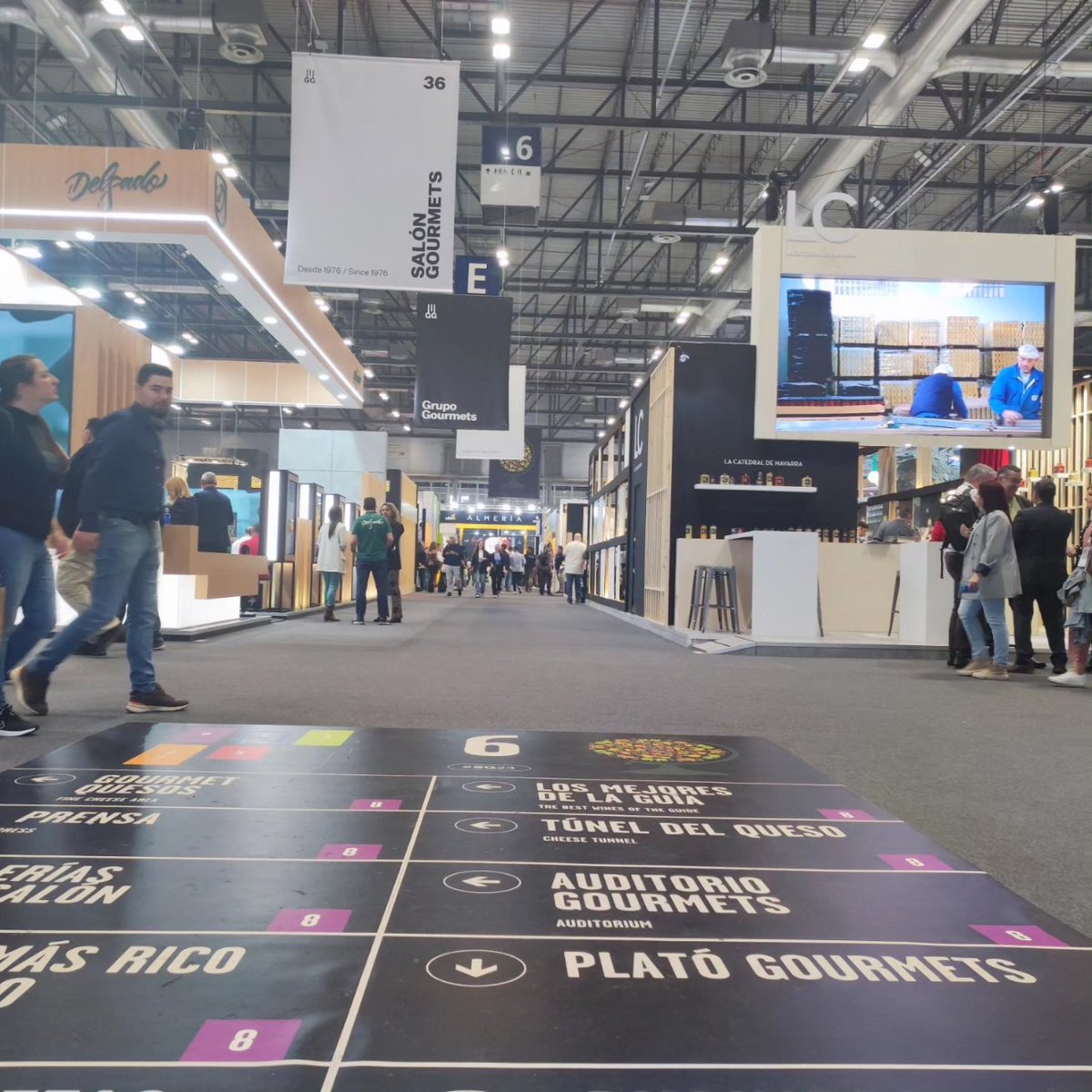 grupohermi's tweet photo. A nuestro paso por el Salón Gourmet 2023 nos ha encantado descubrir nuevas marcas y coincidir con colaboradores tan estupendos como @alimentosVALL @AlquimiaVll @ahinojal #ElbombonValladolid
#salonourmet23 #hermi #grupogourmet #carnedeconejo #sg23 https://t.co/3tdLVemglE