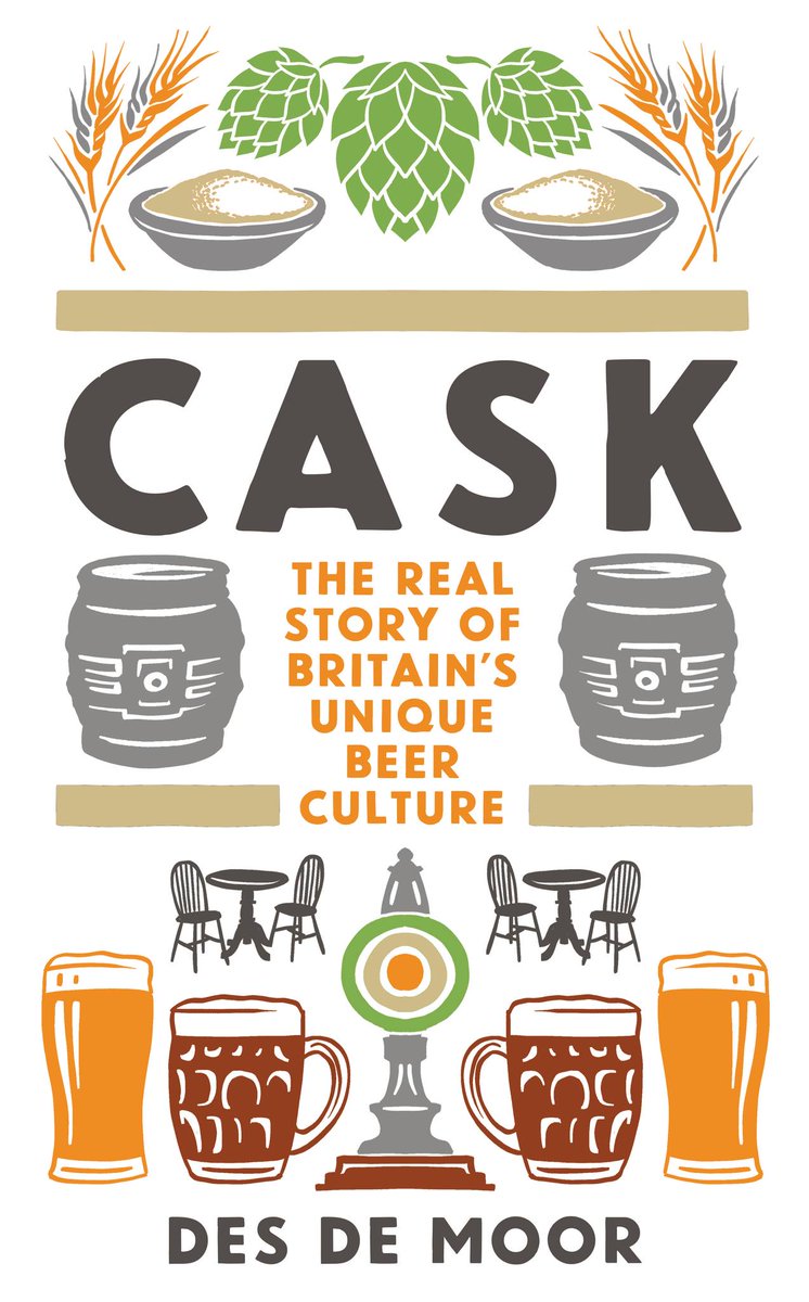 Not sure it's quite sunk in yet but after a year of intense research & writing I've finally submitted the final text of Cask Beer: The real story of Britain's unique beer culture, having made a few final amends to the last chapter on the future of cask. It's a big book...!
