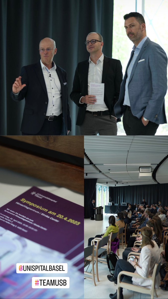 MPeyT1's tweet photo. #strokesymposium of #strokecenterbasel 2023 ongoing right now!
We would like to thank our CEO, Dr. Kuebler @UniSpitalBasel for the Intro, all our sponsors/speakers and also @Novartis for using your wonderful NovartisPavillon 🙏
#stroke #teamUSB #StrokeCenter #Neurozentrum https://t.co/j8NAUTFhJr
