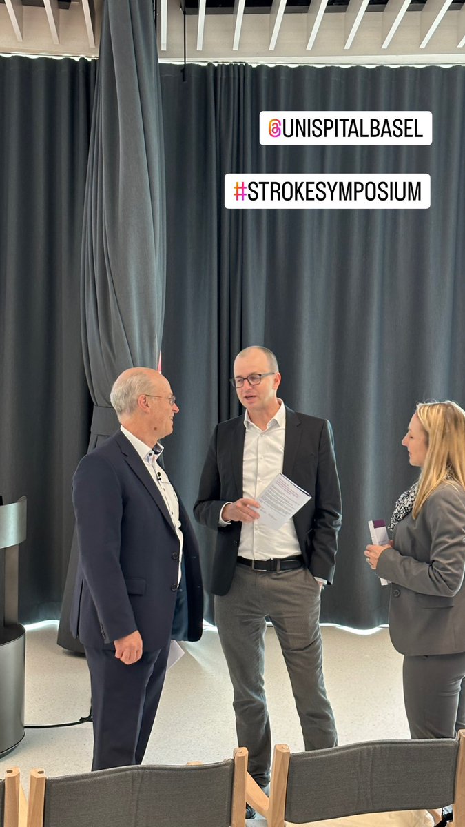 MPeyT1's tweet photo. #strokesymposium of #strokecenterbasel 2023 ongoing right now!
We would like to thank our CEO, Dr. Kuebler @UniSpitalBasel for the Intro, all our sponsors/speakers and also @Novartis for using your wonderful NovartisPavillon 🙏
#stroke #teamUSB #StrokeCenter #Neurozentrum https://t.co/j8NAUTFhJr