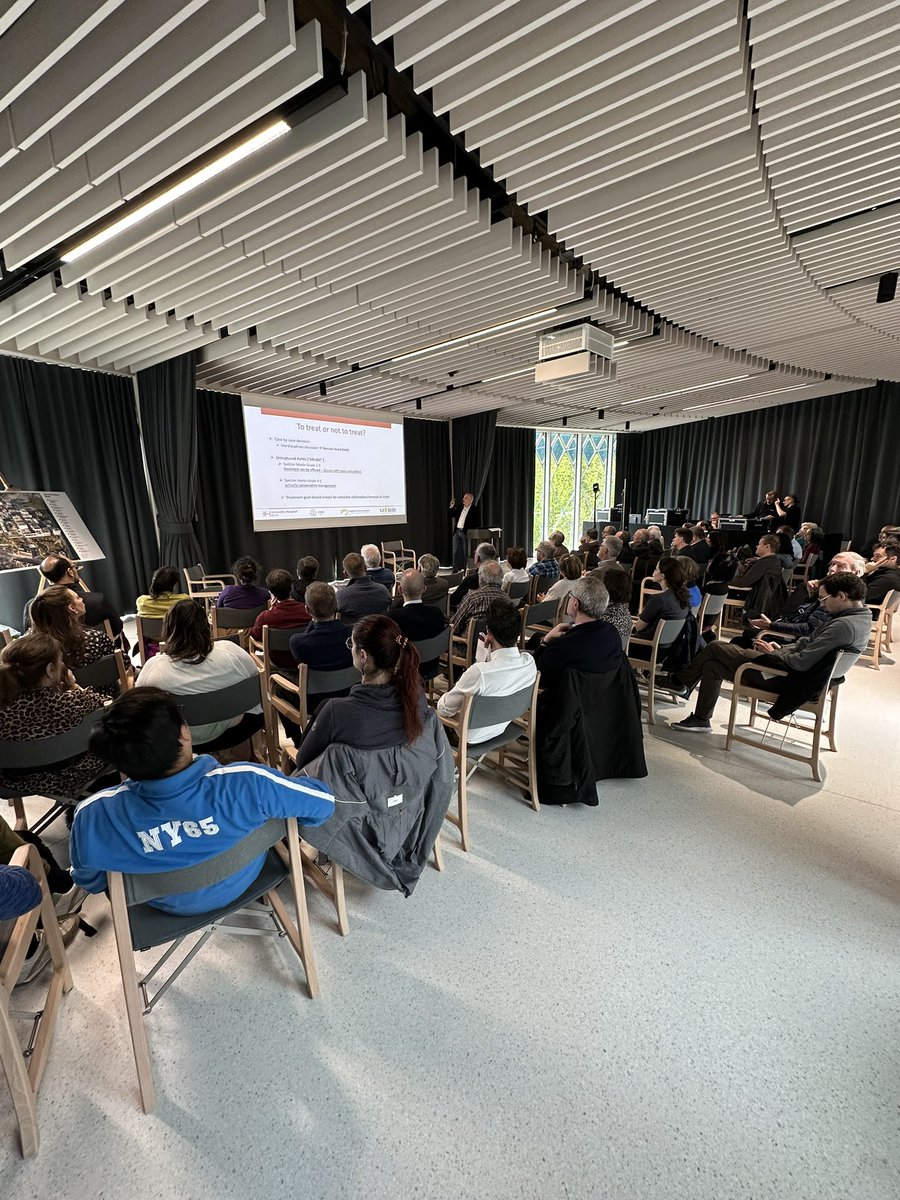 MPeyT1's tweet photo. #strokesymposium of #strokecenterbasel 2023 ongoing right now!
We would like to thank our CEO, Dr. Kuebler @UniSpitalBasel for the Intro, all our sponsors/speakers and also @Novartis for using your wonderful NovartisPavillon 🙏
#stroke #teamUSB #StrokeCenter #Neurozentrum https://t.co/j8NAUTFhJr