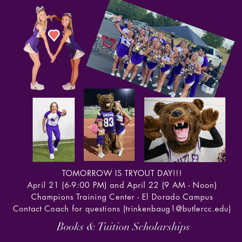 Tomorrow is the day!  Now's your chance to be a part of BUCO Nation and get your books and tuition paid.  
wix.to/IUNAprY