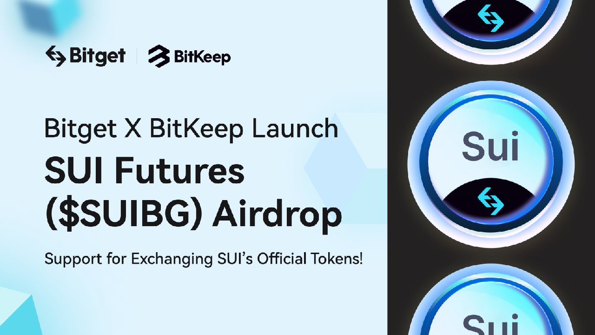 Kavindubro321's tweet photo. @MminYiit6 @suiswap_app 😓#SUI launched IEO but no Airdrop.

🔥Ge free $SUI token via BitKeep &amp; Bitget joint $SUIBG Airdrop for now! https://t.co/TQXSlyWvbg

❤️SUIBG, a certificate for SUI Token! Everyone can get at most 1000+ SUIBG, exchange for 100+ SUI via red packet, trading bonus &amp; referral bonus! https://t.co/zYoZQA3zjd