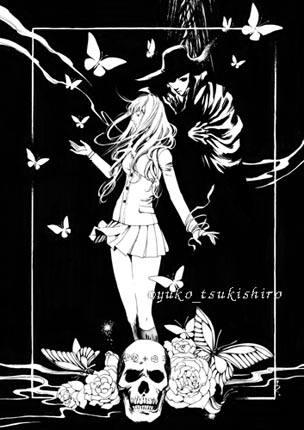 #アナログ絵 
タグが見えたので近くに有ったイラストを…我ながら一貫性がない。基本カラーはリキテックス、モノクロはペンと墨。あと絵の保管はこういう時のためにきちんとデータにしてだね…。
もはや何百枚描いたか把握できていません。 