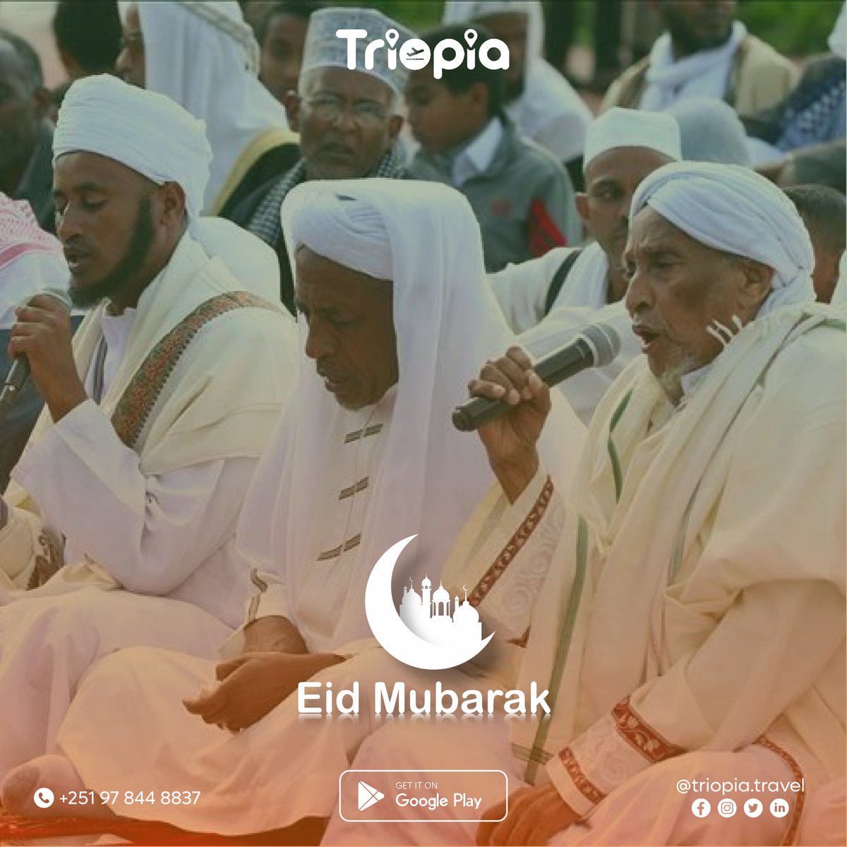 Eid is a day of sharing what we have and caring for others. May you have a wonderful Eid this year!

ረመዳን ደስታን እና ፍቅርን የምንጋራበት በዓል ነው። ይህ በዓል በደስታ የተሞላ ይሁንላችሁ! 

#triopia #triopiatravel #ramadankareem #eidmubarak #islamholiday