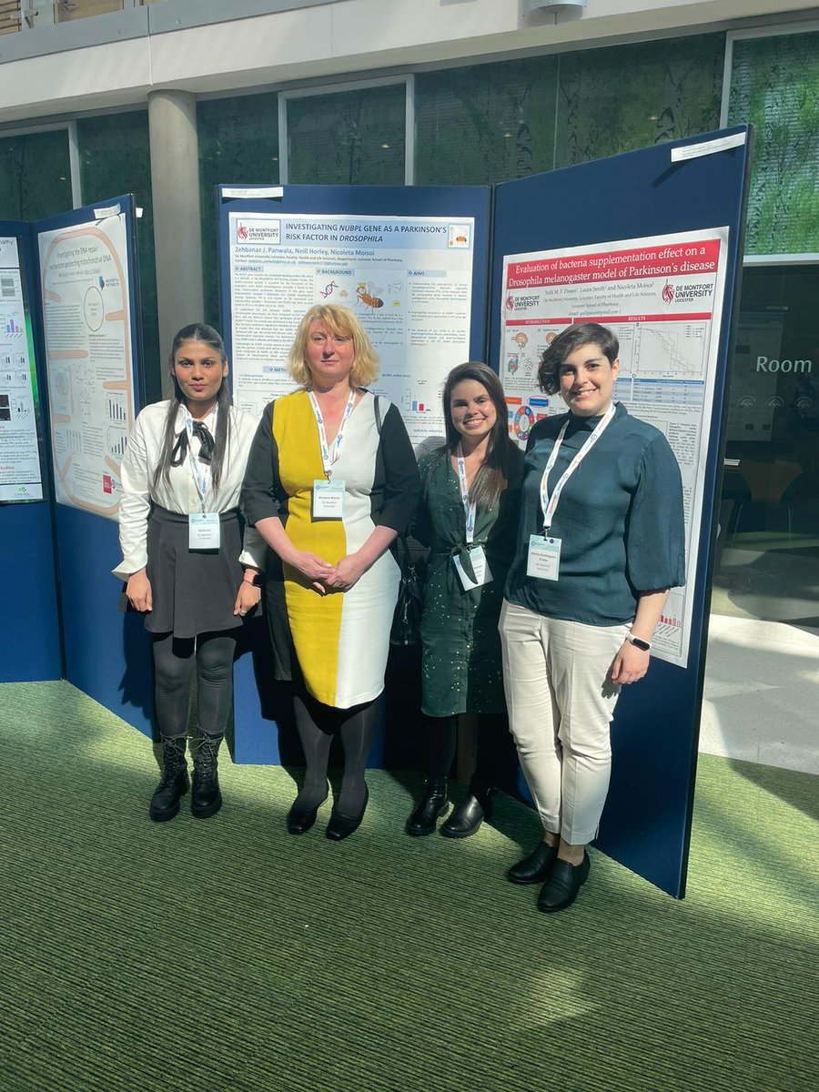 martidp4's tweet photo. @dmuleicester @DMUresearch well-represented at the #MitochondrialDysfunctionandNeurodegeneration Conference at @UniofNottingham @BiochemSoc #BiochemEvents https://t.co/tsHqBTGuak