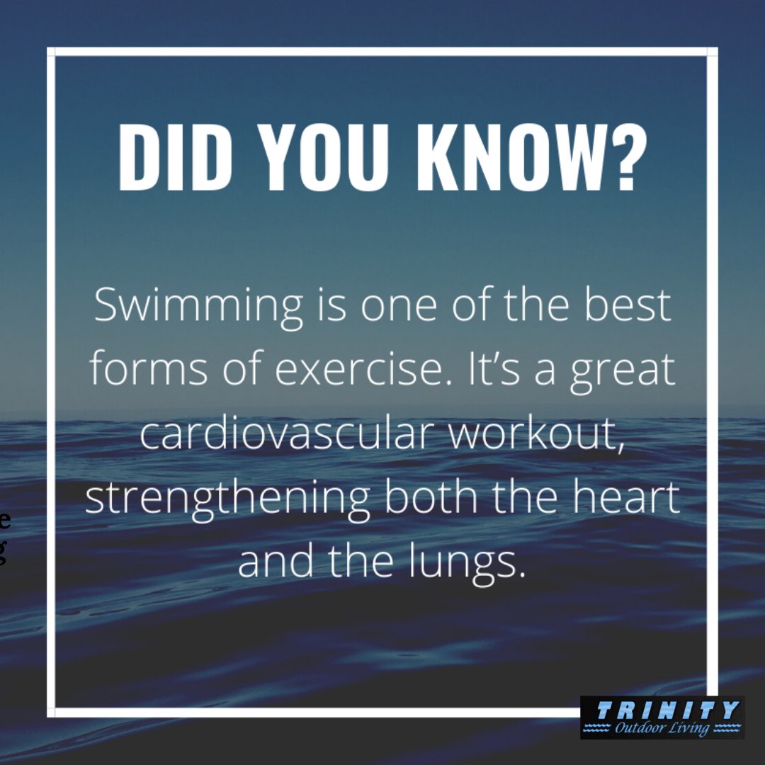 TrinityOutdoor's tweet photo. Swimming provides unparalleled cardiovascular conditioning, provided you practice consistently and with good technique. Check out the fact about swimming.
 #DidYouKnow #fact #Swim #Swimming https://t.co/z2P7C8rN5j