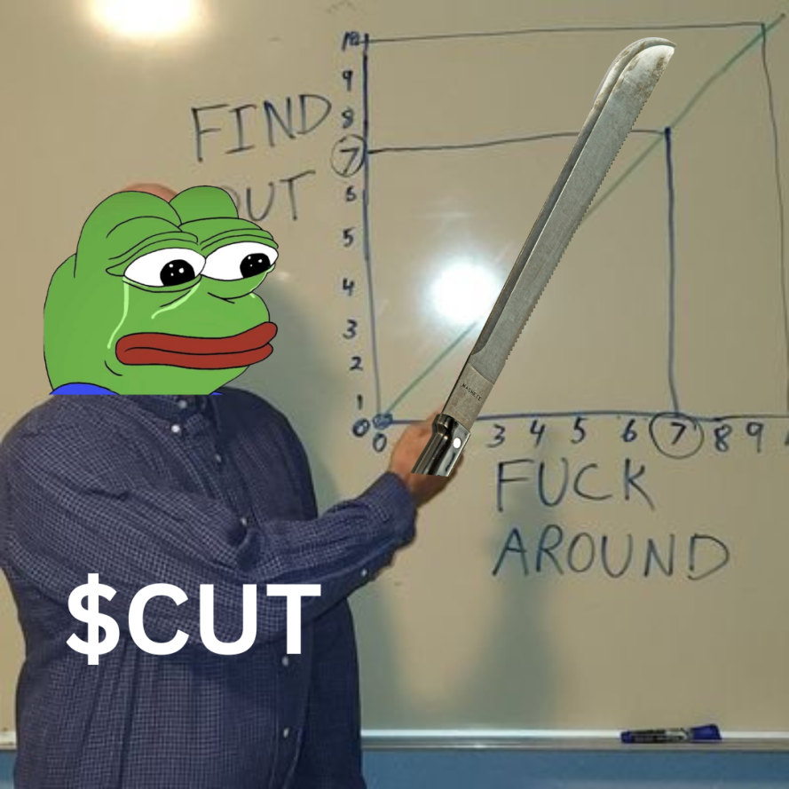 $CUT around, and find out 

Drop your ETH addy.....