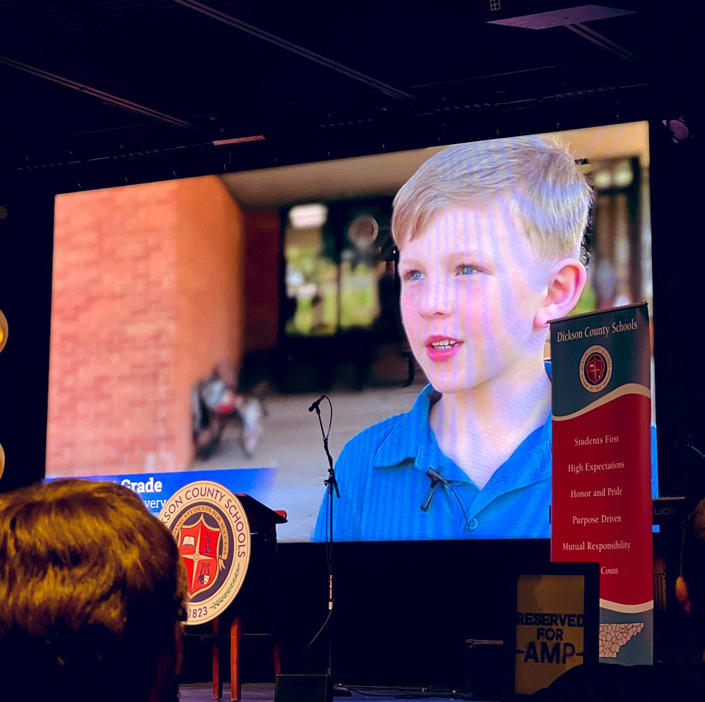 Cooper is now famous (per the celebrity himself.) #noautographsplease #everystudenteveryday <a href="/DCS_TN/">Dickson Co Schools</a>