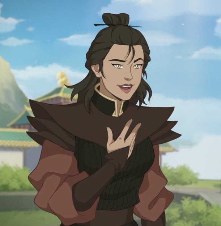 sapphicslike's tweet photo. avatar kyoshi (6’5) and rangi (5'9) https://t.co/jTwTcNSFS3