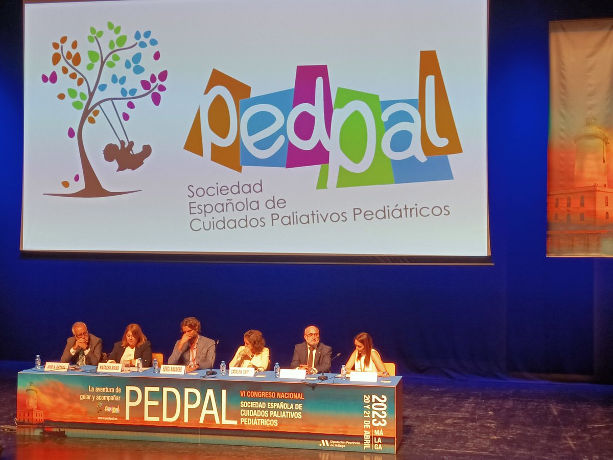 #PedPalaventuradeguiar 
Empezamos el VI Congreso de Cuidados Paliativos Pediátricos aquí en Málaga. Casi 300 inscritos. Seguimos adelante