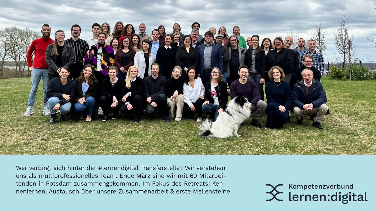 lernendigitalDE's tweet photo. In der #lernendigital Transferstelle verstehen wir uns als multiprofessionelles Team aus Expert:innen der Bildungswissenschaften, Fachdidaktiken und Informatik. #twlz

Mehr über uns und unsere Handlungsfelder  👉 https://t.co/Bzn7b6efMZ https://t.co/zlBcir8mw4