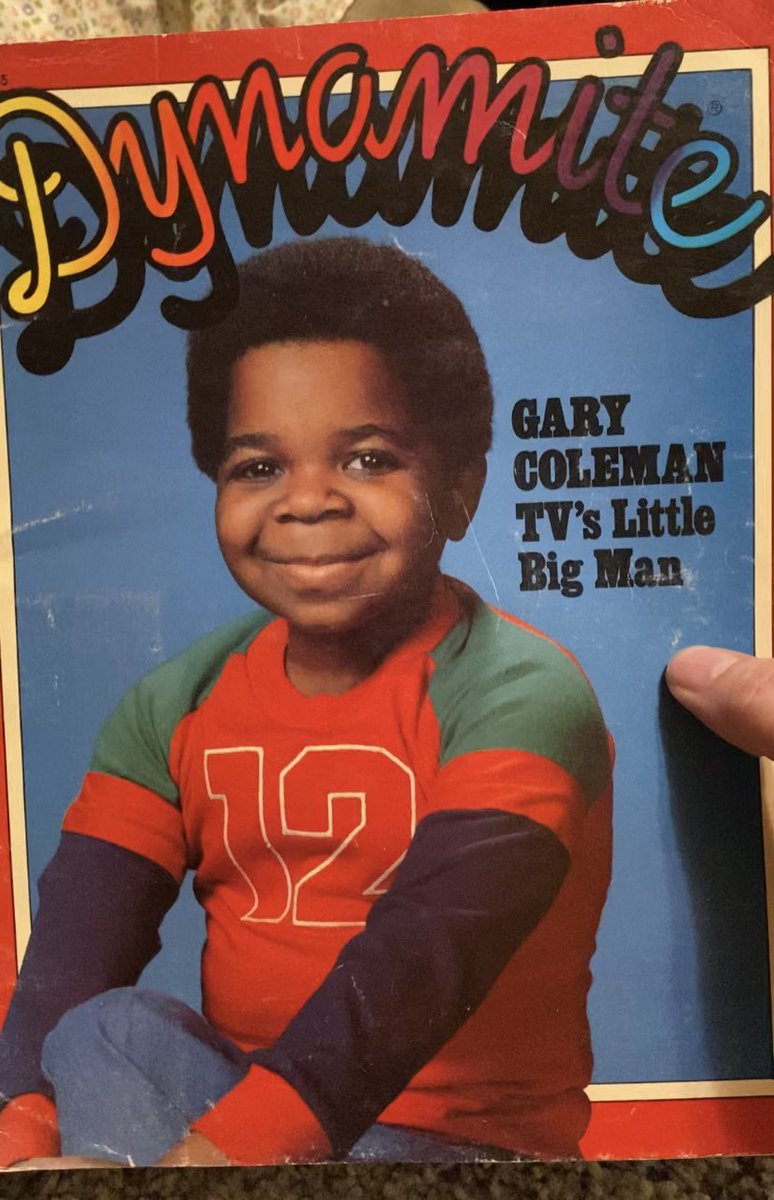 Who Remembers Dynamite Magazine?

#Dynamite #Magazine #GaryColeman