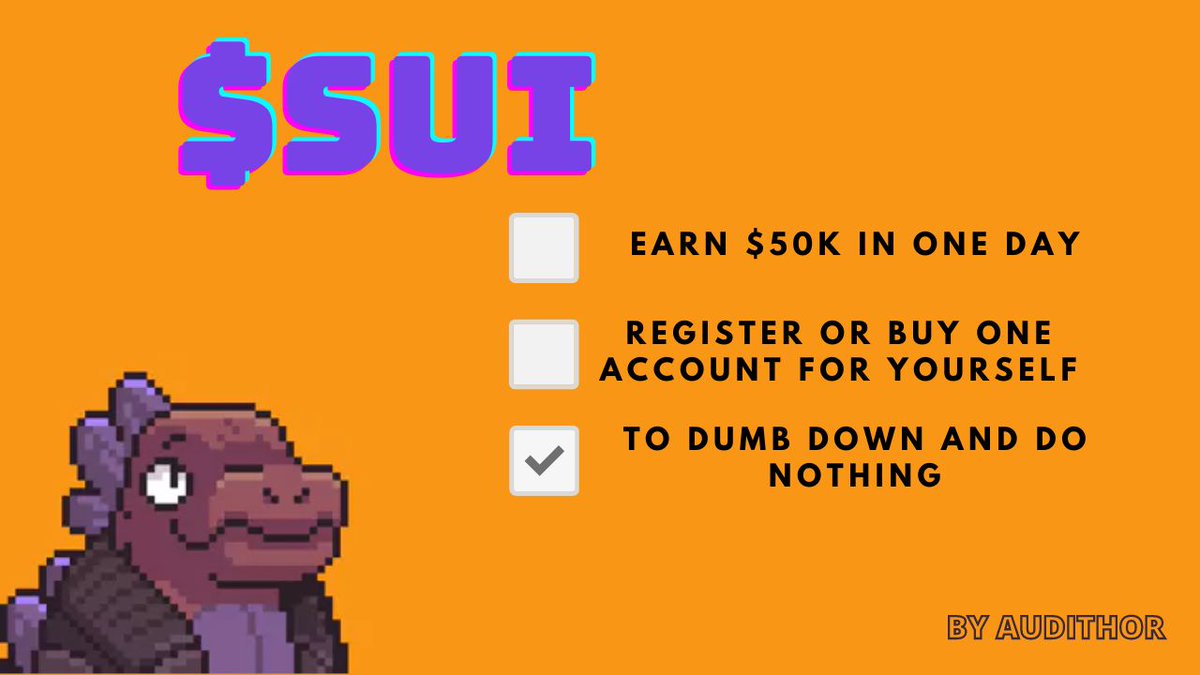 AUDI_THORE's tweet image. 🔥 This crypto opportunity is ON FIRE! 

Dive into the SUI token sale &amp;amp; learn how to make $50K/day

Hustle now or regret it later! 🧵👇

1/10