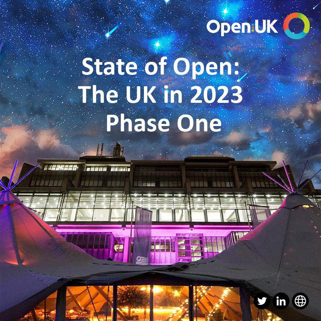 Delighted to share openuk.uk/openuk-blog/ State of Open: The UK in 2023 Phase One report & blogpost about it. 3 million plus @github accounts in the UK means 4.5 % of the UK population has them. More than any country in the world. Survey follows in May! #opensource #stateofopen