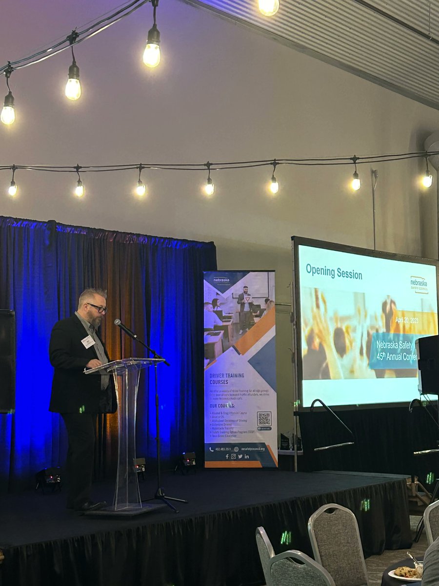 NatlSafCounNE's tweet photo. Kicked of our Conference with amazing and hilarious speech from our Executive Director John Leffler #RobbersCave #NESC #Conference #LNK #MakingSafetyFun #Awards https://t.co/wJrYsvPp5E