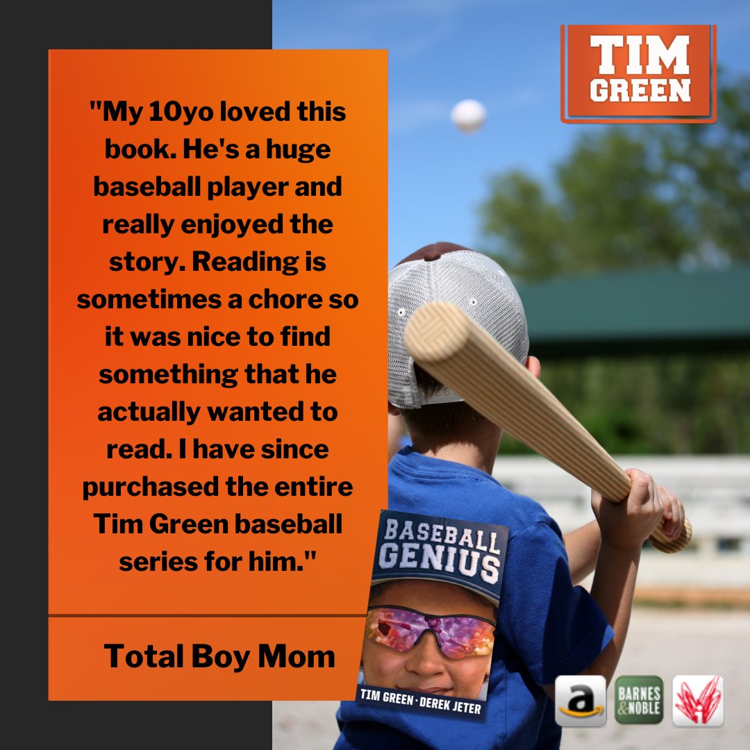 timgreenbooks's tweet image. Discover the joy of reading with the Tim Green baseball series, a perfect fit for young readers who love the game.
.
Now available on Amazon: amzn.to/3KwWcnk
.
#baseballgenius #timgreen #lovethegame #travelteam #financialstruggle #secondbaseman #baseballhero