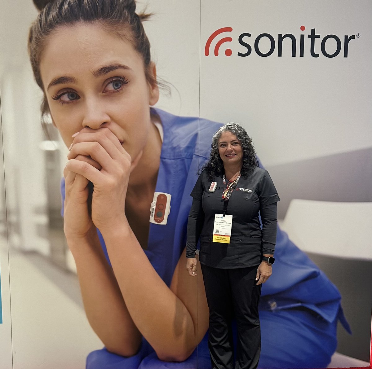 A great day 2 of #HIMSS! Now we’re ready for day 3! Come by booth #3427 to see Sonitor #rtls in action and learn how to keep staff safe. #healthcare #hospitals #staffsafety