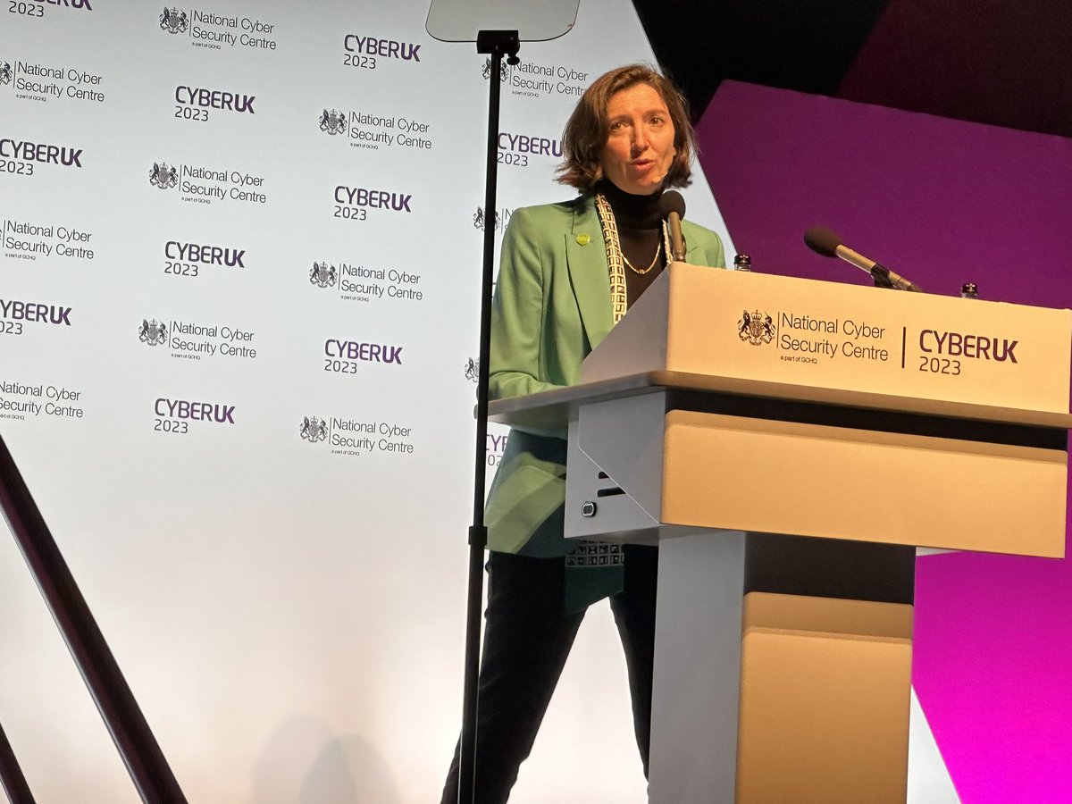 ICTiggy's tweet photo. .

That’s a wrap. Hugely successful Belfast-hosted flagship event #CyberUk23

Key messages : 

Global cooperation. Digital skills for everyone. Fixing foundations. Space to innovate. People capability underpins Resilience. Value driven leadership.

Supply chain to use GovAssure. https://t.co/LtkYWS6Pwz