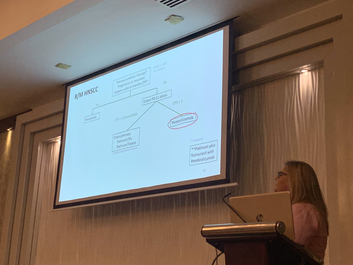 Cherith Semple (@semple_cherith) on Twitter photo Final speaker <a href="/head_ni/">NI H&N Cancer Keyworker Forum</a> Dr Kirsty Taylor, Consultant Medical Oncologist.
Exciting treatment era in #hnc with availability of immunotherapy <a href="/Melanie_ardis/">Melanie</a> <a href="/karlee06936729/">Kar-lee Brown</a> <a href="/gillian43556744/">gillian lindsay</a> <a href="/clairefullerton/">Claire Duffy</a> <a href="/Catheri81334124/">Catherine English</a> <a href="/KateMcGinn8/">Kate McGinn</a> <a href="/k_mcgrenaghan/">Kelly McGrenaghan</a> Final speaker <a href="/head_ni/">NI H&N Cancer Keyworker Forum</a> Dr Kirsty Taylor, Consultant Medical Oncologist.
Exciting treatment era in #hnc with availability of immunotherapy <a href="/Melanie_ardis/">Melanie</a> <a href="/karlee06936729/">Kar-lee Brown</a> <a href="/gillian43556744/">gillian lindsay</a> <a href="/clairefullerton/">Claire Duffy</a> <a href="/Catheri81334124/">Catherine English</a> <a href="/KateMcGinn8/">Kate McGinn</a> <a href="/k_mcgrenaghan/">Kelly McGrenaghan</a>