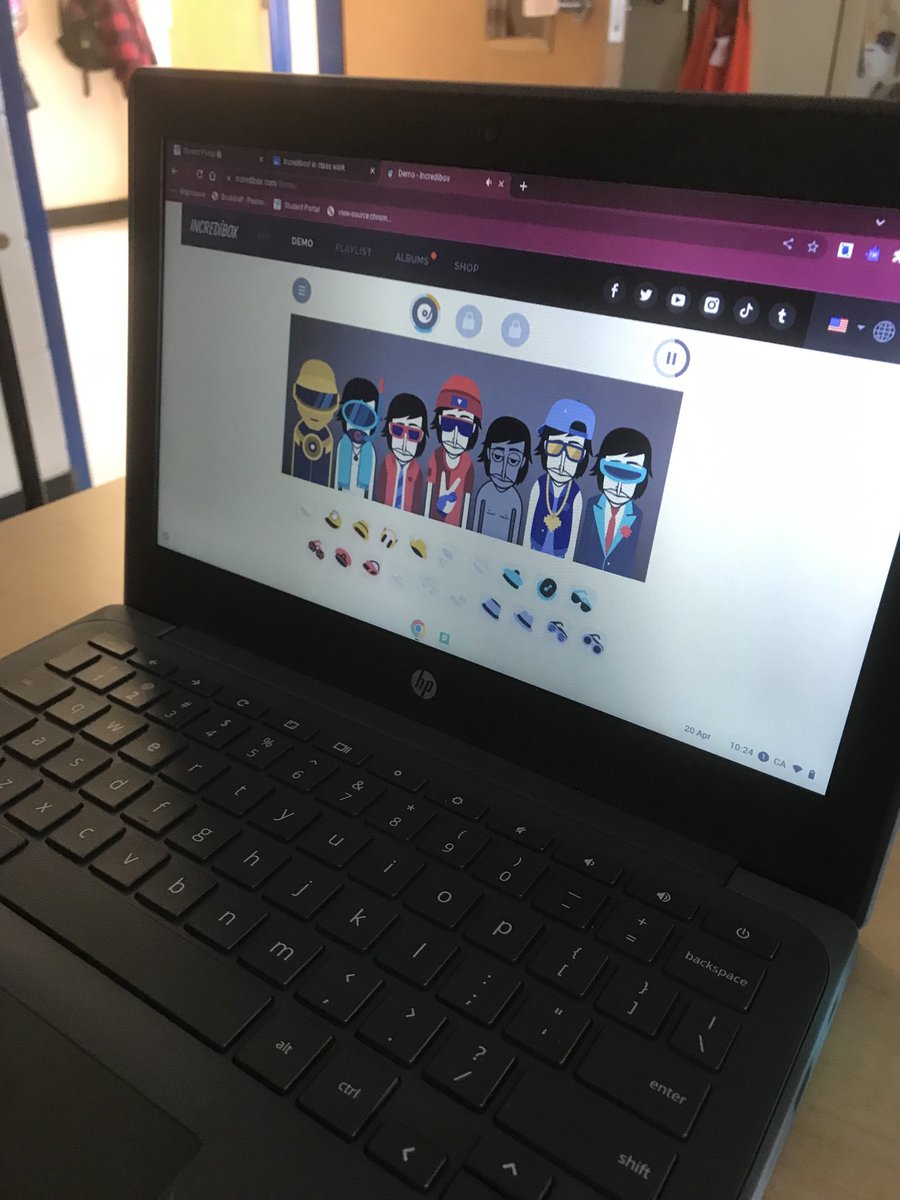 Grade 2s exploring Incredibox on chrome books this morning, #musicfun ⁦<a href="/KingswoodDrive/">Kingswood Drive P.S.</a>⁩ ⁦<a href="/DFLinton/">Deborah FalcaoLinton</a>⁩