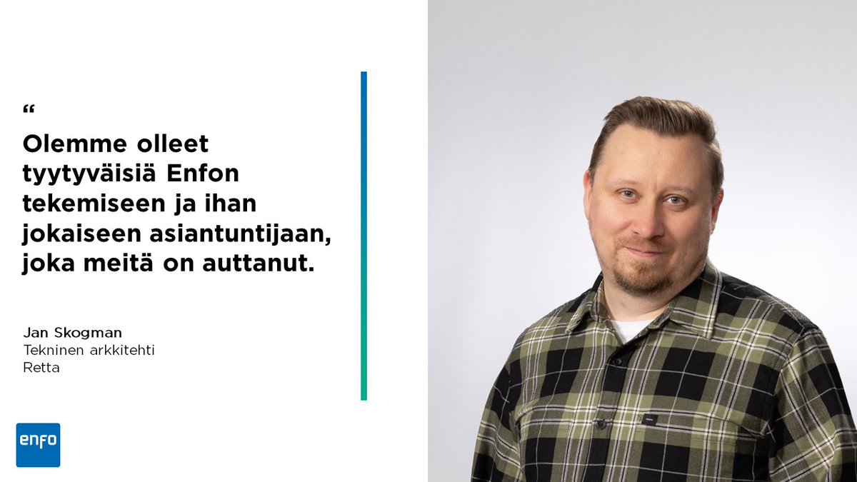 Asiakkaamme Retta halusi modernin ja kustannustehokkaan pilviratkaisun ketterän kehityksen tueksi. Proof-of-concept-projektin avulla osoitimme, että integraatiopalvelut voidaan toteuttaa kustannustehokkaasti Azurella.

Lue lisää.

enfo.fi/caset/moderni-…