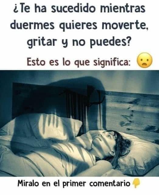 msjepositivo's tweet photo. ¿Qué significa no poder gritar o moverte cuando sueñas? https://t.co/AcEID1UpZz
#soñar #sueños #dormir https://t.co/1HKE6xuc9d