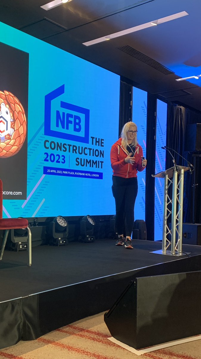 nfbuilders's tweet photo. Thank you Holly Grace, founder of @AkimboCore, for an amazing talk full of fascinating insights on hacking and cyber security. Now we all know what a strong password really is! #NFBsummit https://t.co/jj8bfHlchU