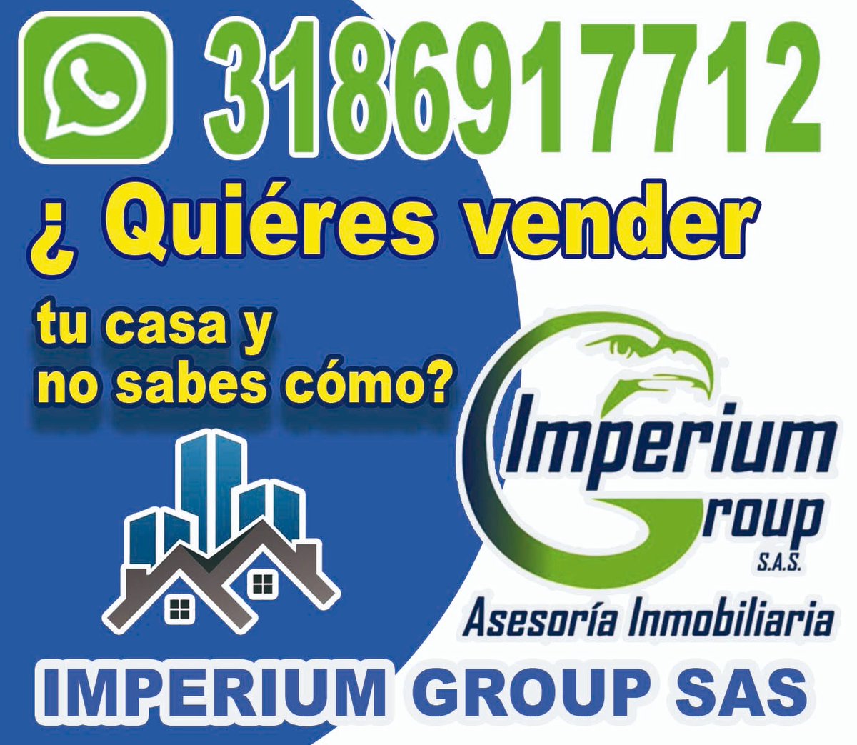 ebanoticias's tweet photo. Quiéres vender tu casa y no sabes cómo?
En @imperium_groupsas ponemos a disposición nuestra experiencia y un personal calificado, para que tú proceso sea eficiente, exitoso y a tiempo. No dudes en contactarnos.
Cel 3186917712.
#imperiumgroups
#ventadeinmuebles #inmobiliaria https://t.co/XCSFVtWFOH