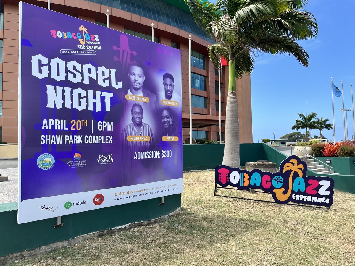 TobagoFestivals's tweet photo. Venue ✅
Stage ✅
Artistes ✅
The Holy Land Experience awaits your presence 🤍
🗓️ Thursday 20th April
⏰ 6:00pm
📍 Shaw Park Cultural Complex
🎟️ $300
#TobagoJazzExperience2023 #TJE2023
#TobagoFestivals #MuchMoreThanMusic https://t.co/YPJ0u6fWCU