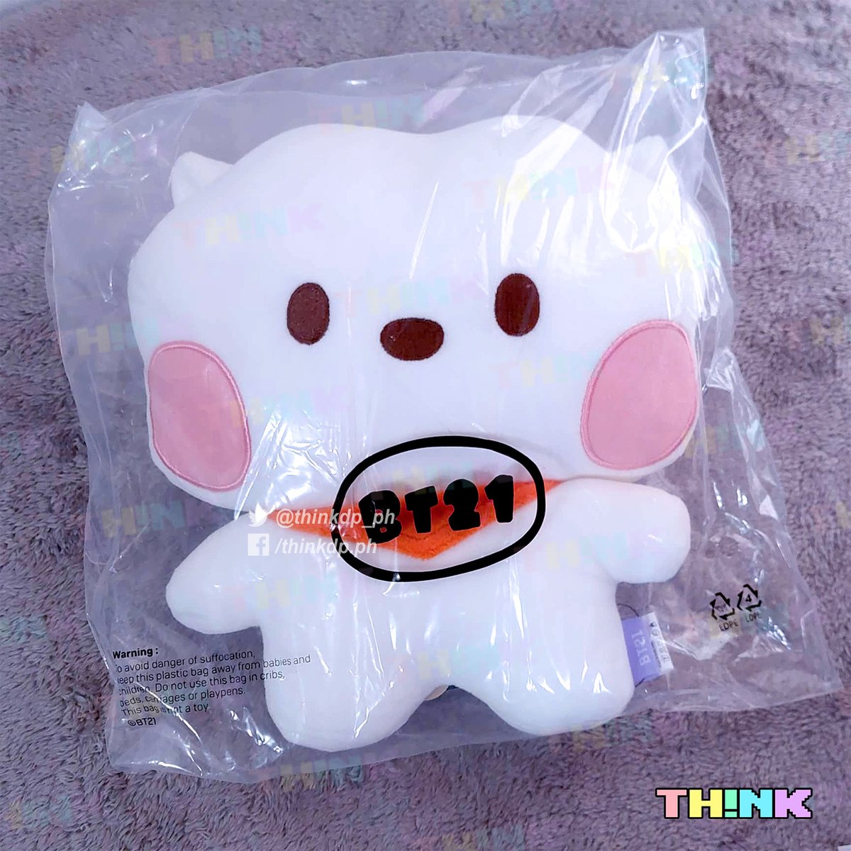 thinkdp_ph's tweet photo. ✨ ON HAND ✨#thinkdpOnHand
BT21 Minini Flat Cushion
Available: RJ, Cooky
₱1290 each
💵BDO/ BPI/ Gcash
🚚 JRS/ LBC / Same day delivery
Shopee: https://t.co/88Yb9VyBEe
wts ph bts https://t.co/wDlRLnpxh5