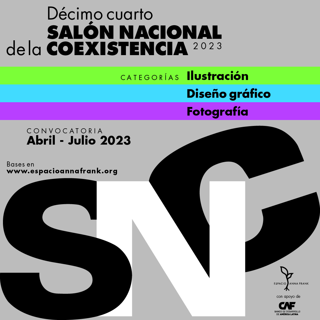 La #diversidad en todas sus facetas es el tema central de nuestro #14SNC2023.

Si eres estudiante o profesional del diseño gráfico, la ilustración o la fotografía, venezolano/a y mayor de edad, este concurso es para ti

Te invitamos a conocer las bases ⬇️
espacioannafrank.org