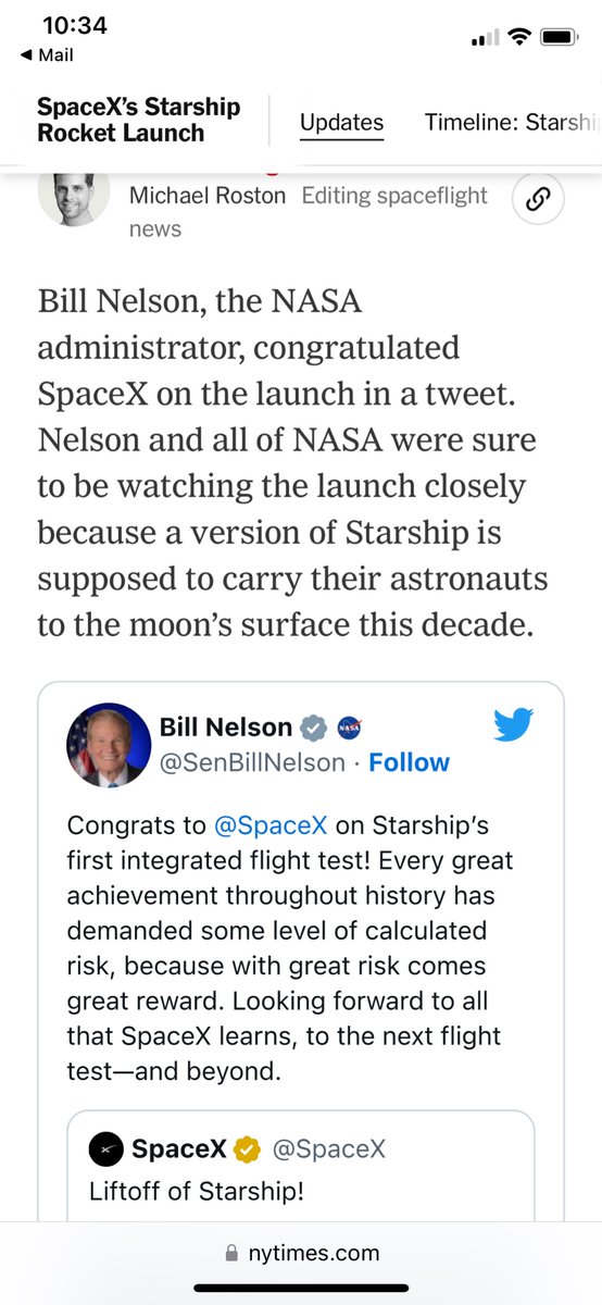 Guys please can we just stop. There's something even more grotesque about nasa trying to outsource their function to private industry, especially one run by a clown car mechanic.