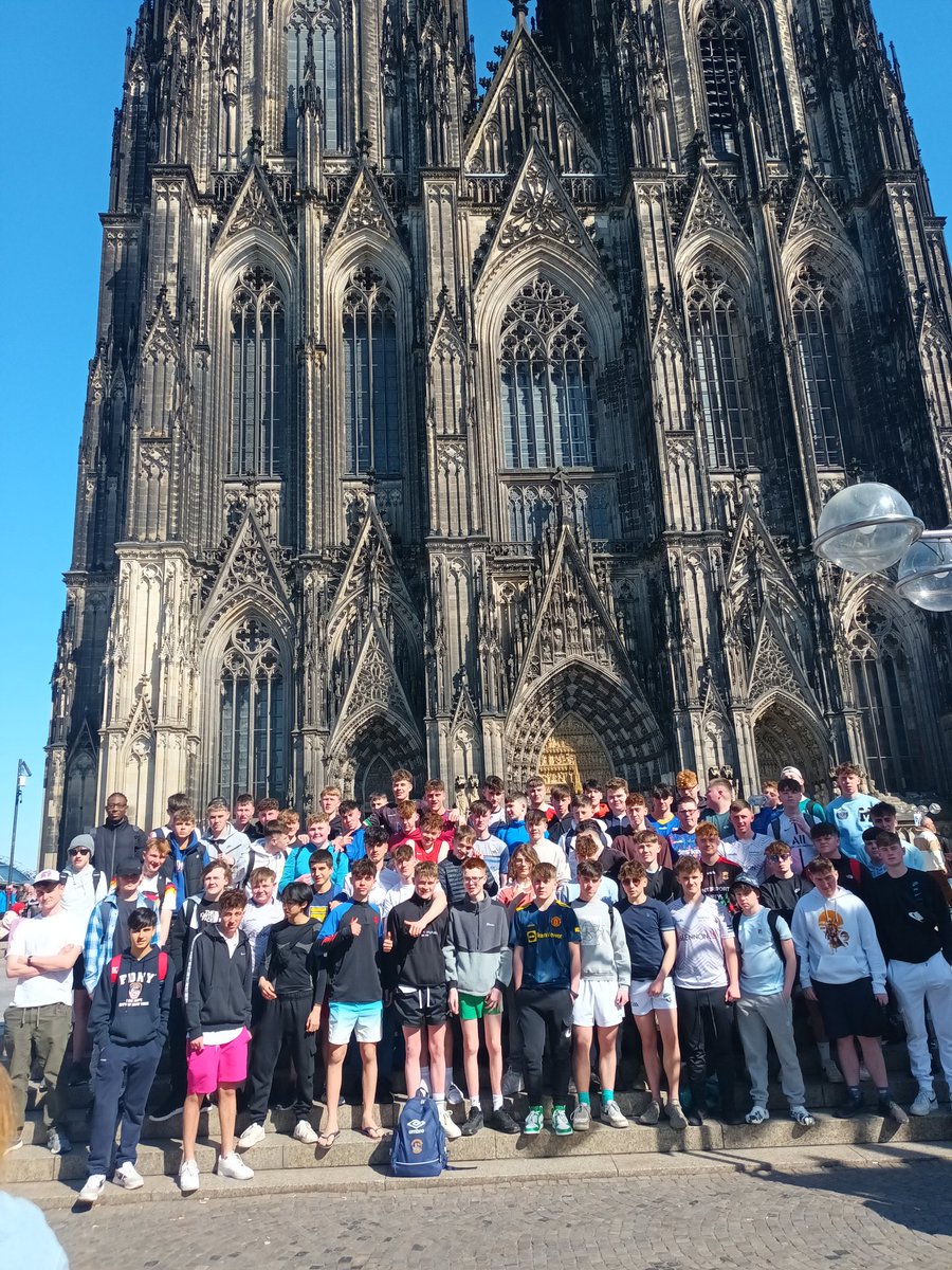 StMels's tweet photo. Day2 #borderhopping #Germany Aqualand & Cologne Cathedral 500 step tower climb. The Cathedral is an Unesco World Heritage Site & is famous for the shrine of The Three Wise Men. There was plenty of time for shopping,exploring the city on scooters & all you can eat chinese meal https://t.co/l4PvUFKGk8