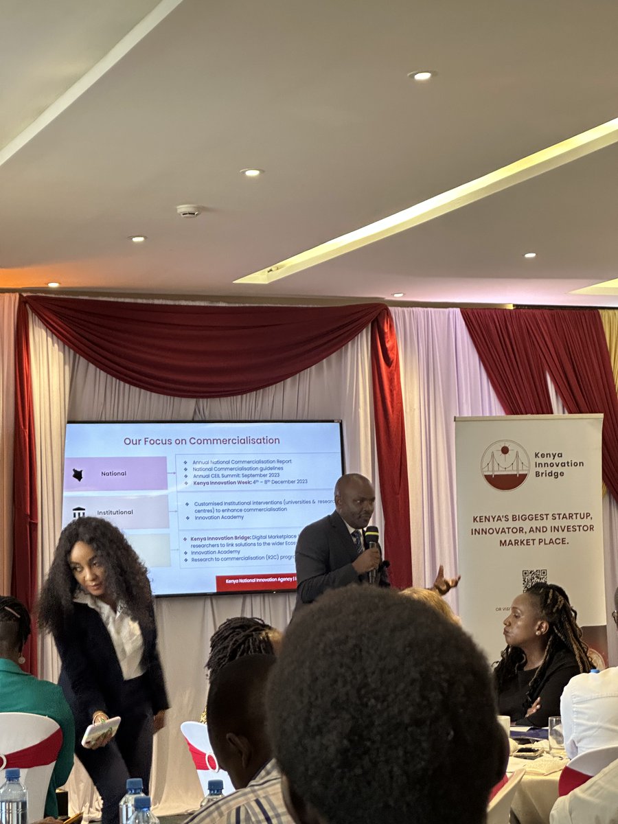 PLPAfrica's tweet photo. We are excited to have witnessed the #Launch of the @KEinnovbridge in Nairobi led by @KENIAupdates CEO @tomwansa⚡

 After successful launches in other parts of the country, the platform is set to accelerate #Innovation in KE🇰🇪
 
#1MillionDevs4Africa #TechEcosystem #Startups https://t.co/1gxuos7bup