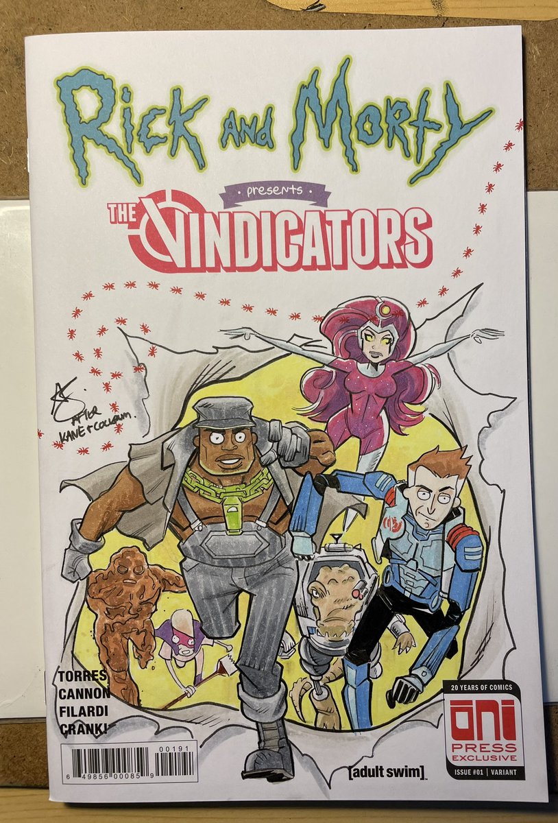 kirkpatrick1004's tweet image. Ooohh…look…a Giant-Size X-Men 1 sketch cover homage using the Vindicators from Rick and Morty. Enjoy!

#RickandMorty #sketchcover #vindicators @RickandMorty